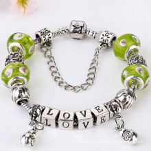 2015 Fashion bead bracelet bulk custom bracelet fashion european charm bracelet